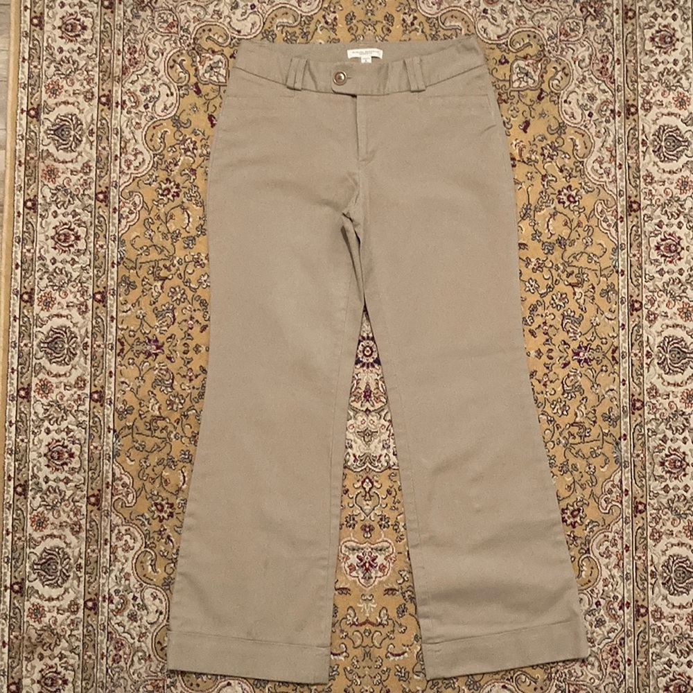 Banana Republic wide leg tan pants